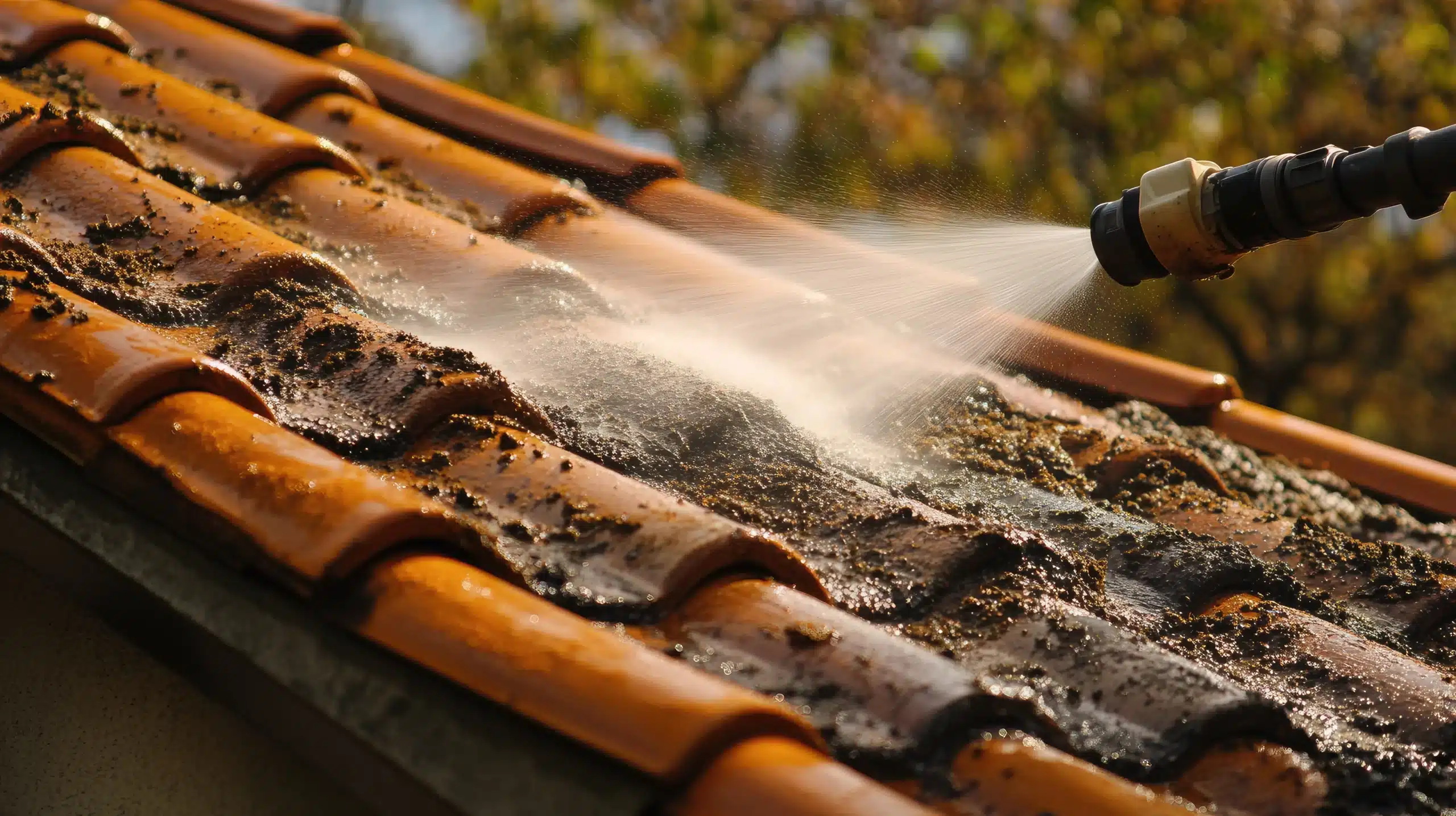 Nettoyage de toiture à Lens