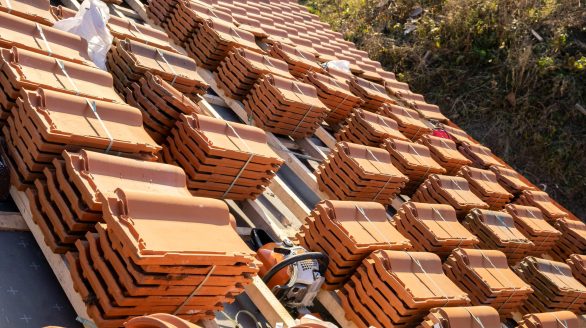 Travaux de couverture à Lens